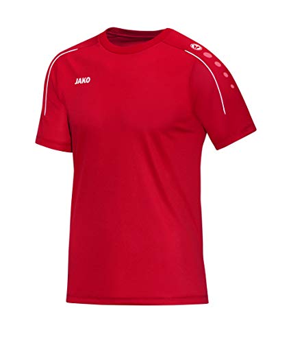 JAKO JAKO Classico T-shirt męski, czerwony, 4XL 6150