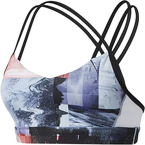 Reebok damski biustonosz sportowy Os Hero Strappy P-dig Rly niebieski Midnight Ink XXS