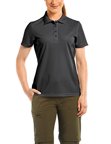 Maier Sports maier Sports damskie Polo ulrike T-Shirt,, czarny, 46 252303