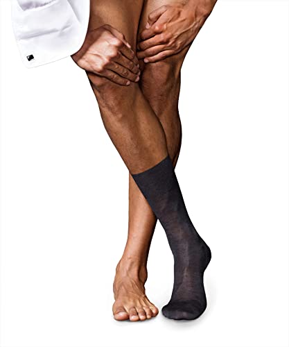 Falke No. 9 Pure Fil D'Ecosse skarpety męskie szary anthracite mel. 45-46 (2XL)