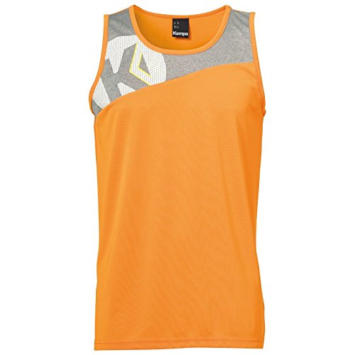 Kempa Core 2.0 Singlet, fresh pomarańczowy/ciemnoszary, rozmiar XXL