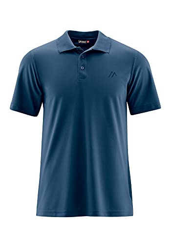 Maier Sports Ulrich koszulka polo męska, niebieski, L 152303_368_L