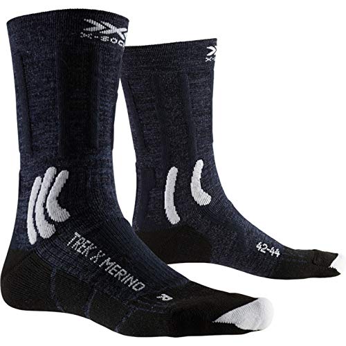 X-socks Trek X Merino skarpety, niebieski, 45-47