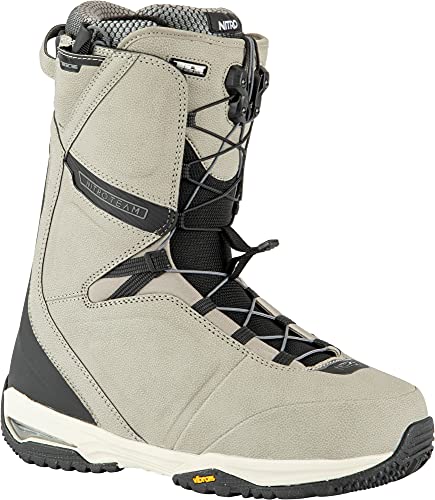 Nitro Team TLS Boot '21, męskie buty snowboardowe, czarne (Stone Black), 275