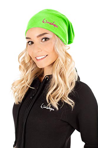 WINSHAPE WINSHAPE Wbm1 damska czapka beanie zielony zielone jabłko jeden rozmiar WBM1