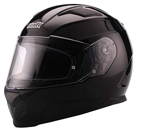 Unik męski Ci-24 kask integralny na całą twarz, czarny, bardzo mały