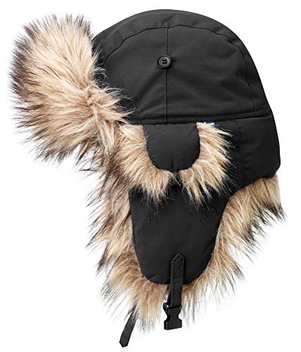 Fjallraven uniseks skandynawska czapka grzewcza, czarna, S