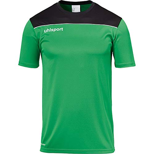 Uhlsport OFFENSE 23 POLY SHIRT strój piłkarski, odzież treningowa, czerwony/czarny/biały, XXL