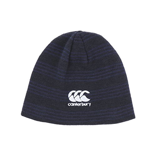Canterbury Mens Canterbury Stripe Pattern Acrylic Beanie Hat, niebieski, jeden rozmiar E302788769