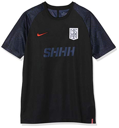 Nike Unisex Dziecięcy Nyr B Nk Dry Top Ss T-shirt Black/Challenge Red XS