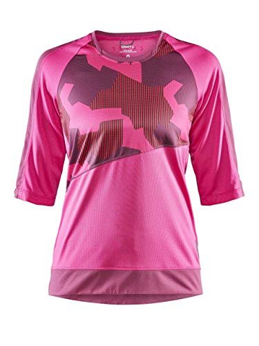 Craft Craft damska koszulka kolarska Hale Xt Jersey wielokolorowa Fame/Cure S 1907128-738780-S