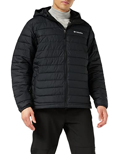 Columbia Męska kurtka z kapturem Powder Lite czarny czarny S WO1151010S