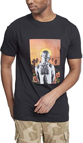 Mister Tee Mister Tee Tupac Sunset Collage Tee T-shirt męski czarny czarny XX-L MT646