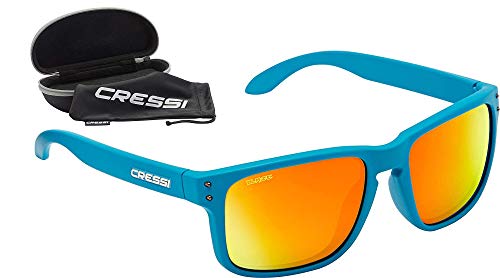Cressi Blaze Sunglasses sportowe okulary przeciwsłoneczne dla dorosłych, uniseks, z polarised Hydrophobic Lenses - rozmiar uniwersalny