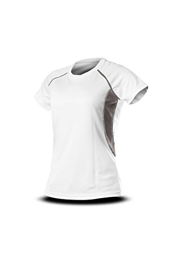 Unbekannt Przycinanie damski T-Shirt Bee, biały, XS 50488_White/Grey_XS