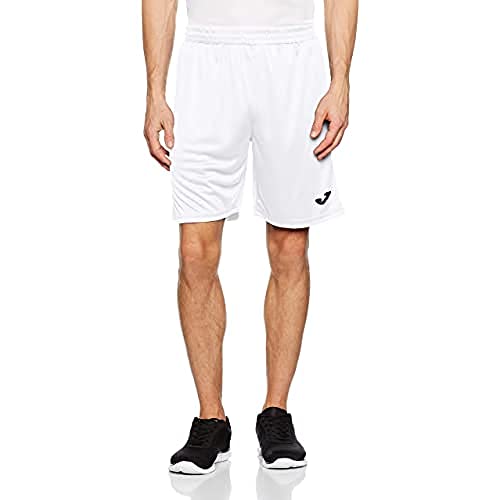 Joma dorosłych Team Shorts 100053.200, biały, XS 9995043644056