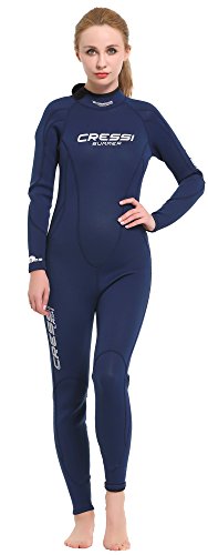 Cressi damski strój Summer Lady neopren 2.5 MM do nurkowania, niebieski, XS USW908001