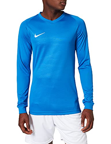 NIKE Nike Męska koszulka piłkarska Dry Tiempo Premier z długim rękawem zielony Grün (Kieferngrün/Weiß/302) S 894248