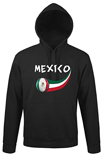 Supportershop Supportershop Mexiko T-shirt męski Mexique L/S czarny czarny S 5060542526906