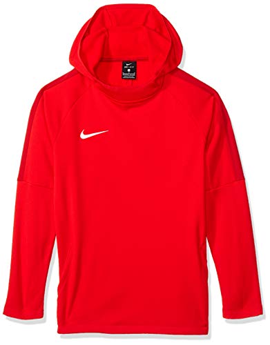 Nike Chłopięca bluza Dry Academy18 Football Hoodie-aj0109 czerwony czerwony (University Red/Gym Red/Gym Red/Gym Red/(White) S
