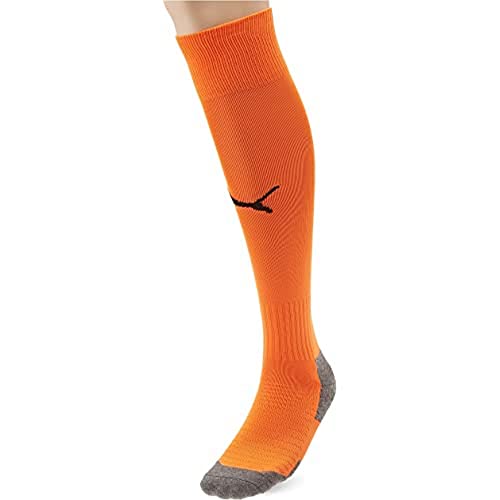 Puma Uniseks Team Liga Core Skarpety, Pomarańczowy / Szary (Golden Poppy), 4