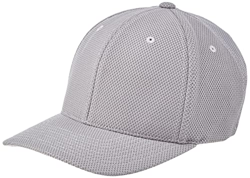 Flexfit unisex czapka z daszkiem dla kobiet i mężczyzn, 110 hybrydowych czapek z daszkiem Sport & Streetwear, szary, w rozmiarze uniwersalnym