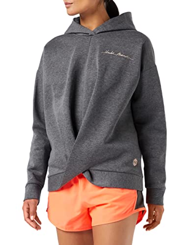 Under Armour Under Armour damska bluza z kapturem 'Recovery Fleece Wrap Po' z rozgrzewką Black / Blush Beige / Blush Beige (001) XS 1344167-001