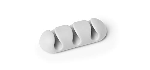 Klips samoprzylepny na 3 kabele Durable CAVOLINE Clip3 szary 2szt. /503910/ DU1619-5