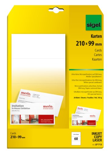 Sigel LP713 wizytówki LP713