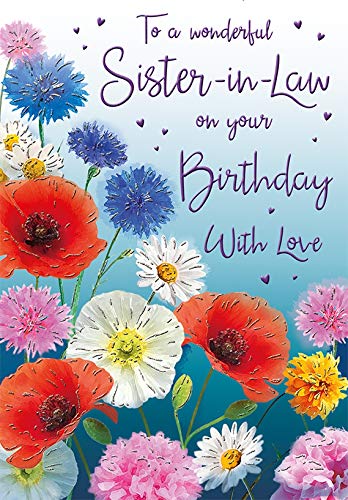 Regal Publishing Kartka urodzinowa 'Sister in Law - 23 x 15 cm - Regal Publishing
