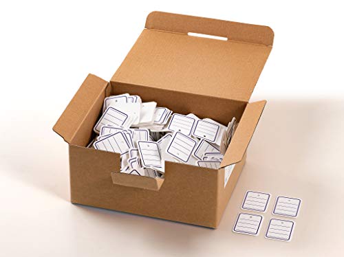 Herma Stückwarenanhng. 35x45 mm gelocht ohne Faden 1000 St. - 6805