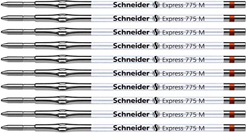 Schneider Express 775 M długopis wkład (nieścieralny do dokumentów) opakowanie 10 szt. brązowy