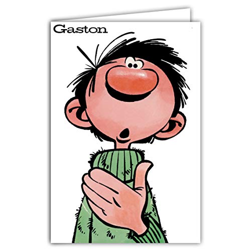 Gaston Lagaffe Kartka urodzinowa Gaston Lagaffe szczęśliwa GLCT-0217