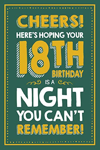 Jam And Toast Jam And Toast Pamiętaj, 18. urodziny, kartka z życzeniami, 159 x 235 mm ZXW8339