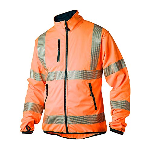Top Swede 7721-20-06 model 7721 Hi Vis kurtka softshellowa, pomarańczowa, rozmiar L