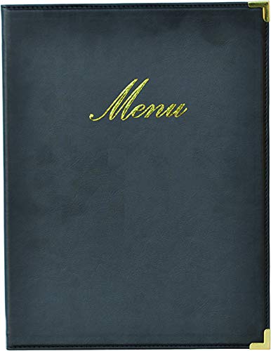 Securit Danie Flash Classic hartowanym DIN A4 Czarny ze sznurkiem do tłoczenia menu menu beżowy MCCRLSBL