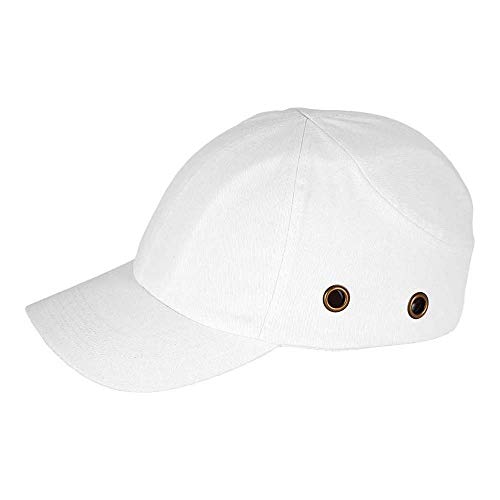 Reis Bumpcap_W przemysłowa czapka zderzaka, biała, rozmiar 54-59