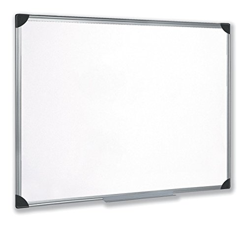 5-gwiazdkowe łatwe materiały biurowe (W900 x wys. 600 mm) tablica suchościeralna magnetyczna z tacą na długopisy i aluminiowym wykończeniem
