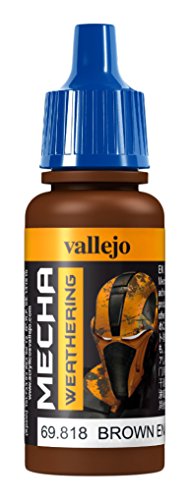 Vallejo Farba akrylowa Mecha Color - Brown Eng. Soot (Matt) / 17ml Vallejo 69818