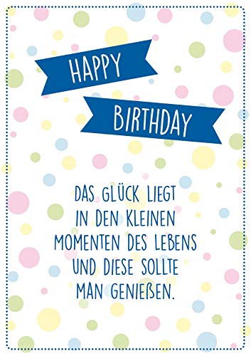 BSB bsb Kartka urodzinowa życzenia urodzinowe  format A4  Happy Birthday  biała koperta 510910-2