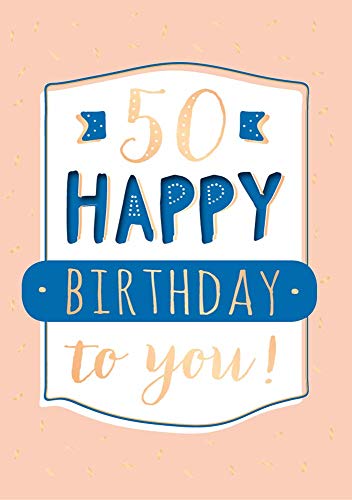 Grafik-Werkstatt Kartka z życzeniami 50. urodziny, karta muzyczna z dźwiękiem, Cover-Song 