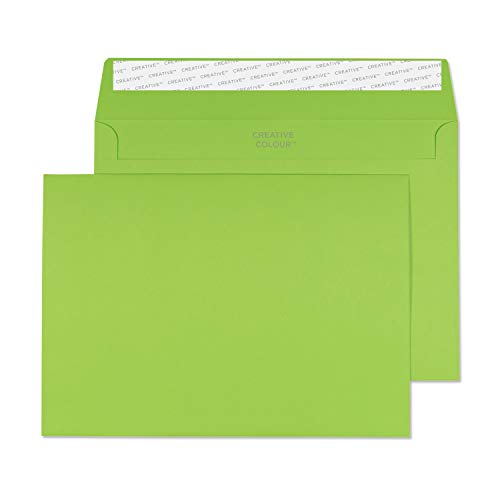 Blake Colour 162 X 229 Mm 120 gsm Portfel Odrywane I Zamykane 307 Zielony Limonkowy Pakiet 500