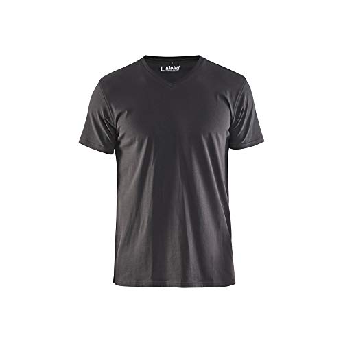 Blaklader 336010299800XXXL dekolt V T-shirt, ciemnoszary, rozmiar XXXL