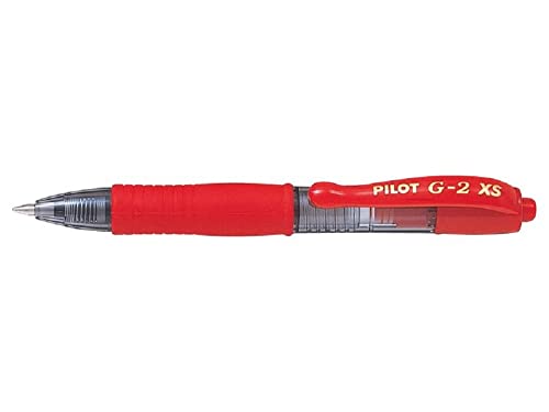 Pilot Supergrip chowany długopis 1,0 mm końcówka (pudełko 12) - czerwony