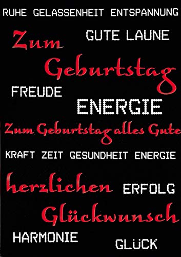 BSB bsb Kartka z życzeniami, kartka urodzinowa, format A4, z dobrymi życzeniami 510434-2