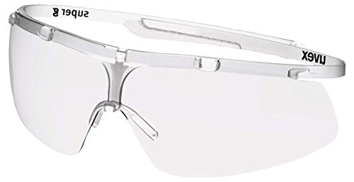 Uvex Super G Okulary ochronne - Supravision Plus - Przezroczyste/Weiß