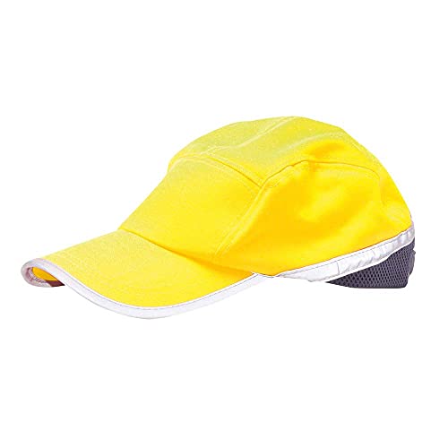 Portwest Portwest HB10 Czapka Baseballowa Odblaskowa, Żółty/Granatowy HB10YNR