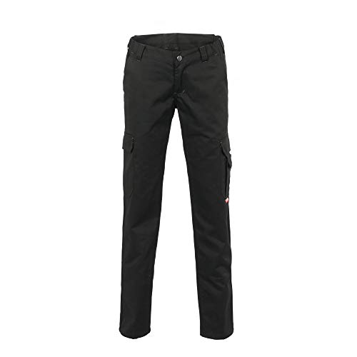Planam Damskie spodnie cargo Easy Bundhose damskie, czarny, 50