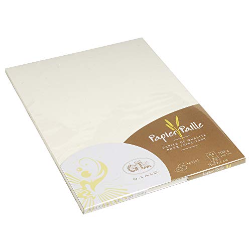 Lalo Papier ze słomy, A4, 200 G, 20 arkuszy 41616L
