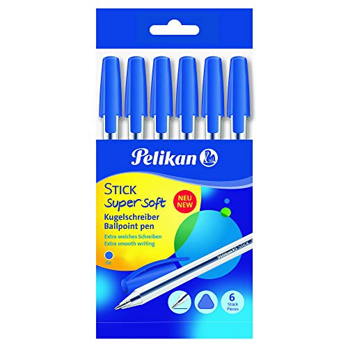 Pelikan Długopis Super Soft 6 Penne niebieski
